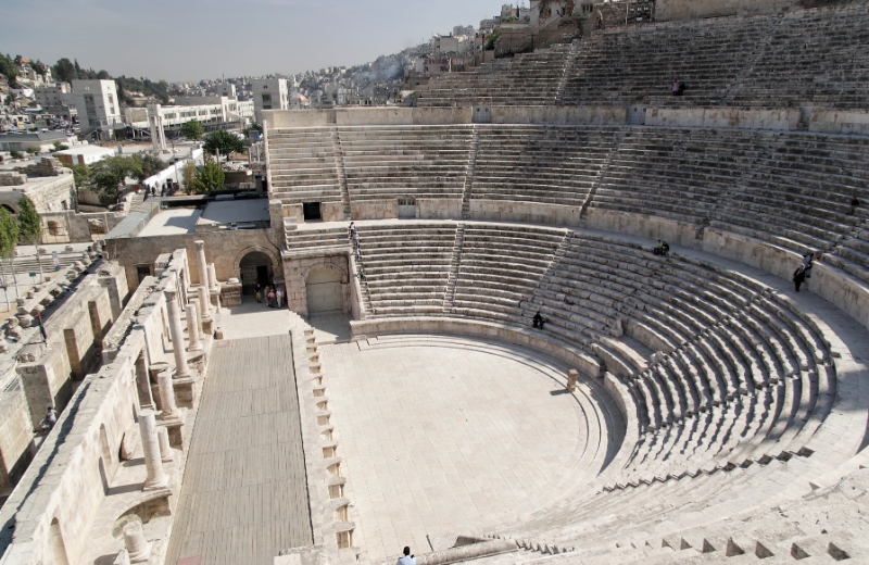 Roman Theatre, Amman Jordan.jpg - Roman Theatre